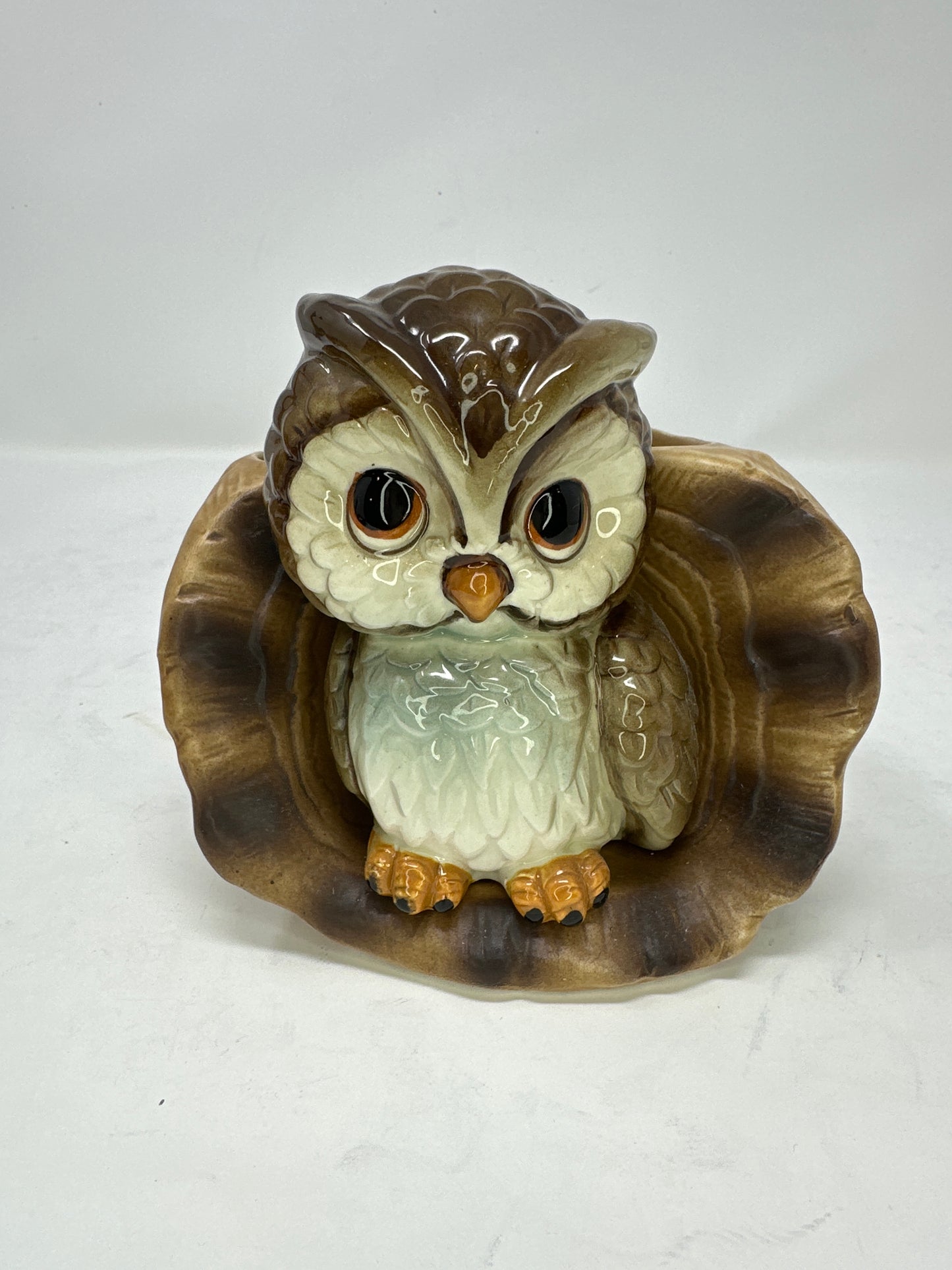 Vintage Owl Planter