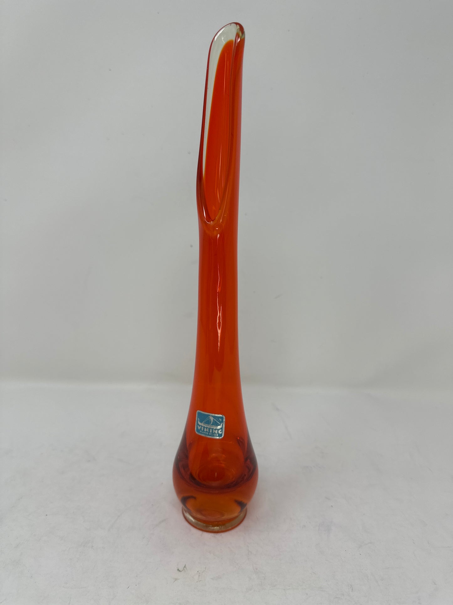 MCM Viking Amberina Vase