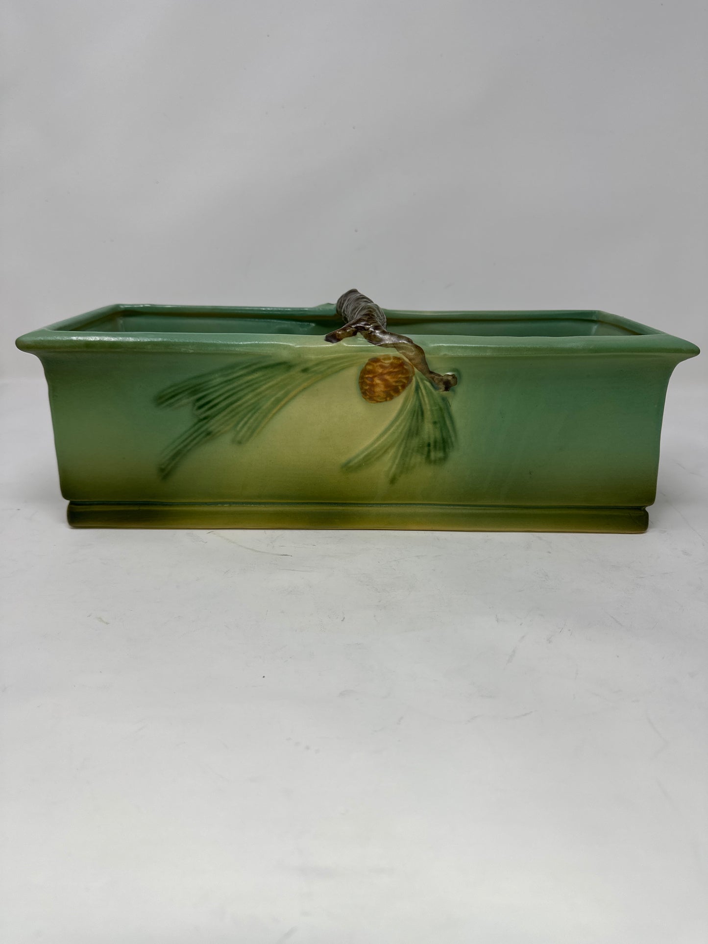 Roseville Pinecone Windowbox