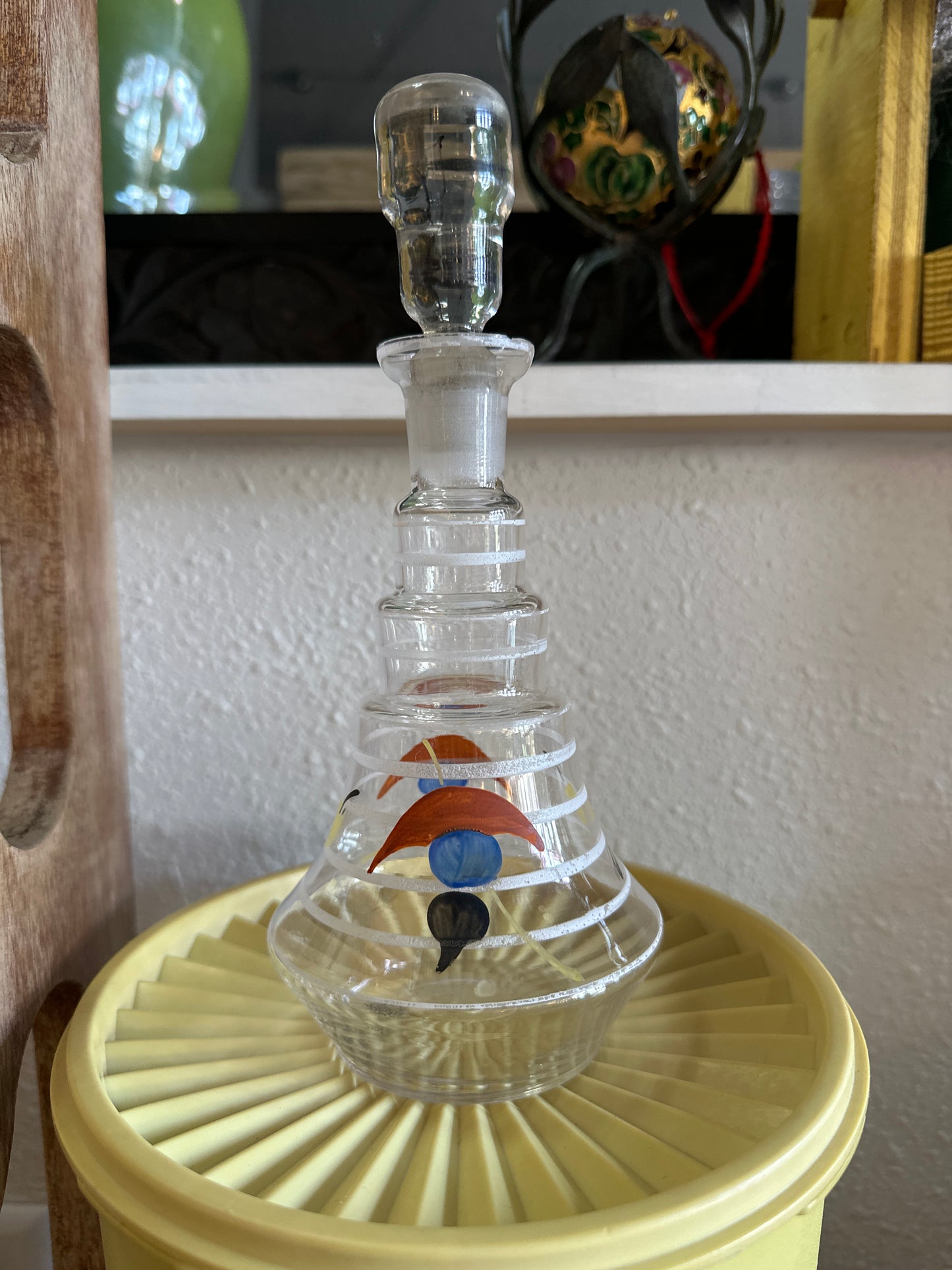 Art Deco Glass Decanter