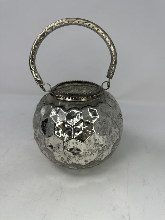 Mercury Glass Lantern