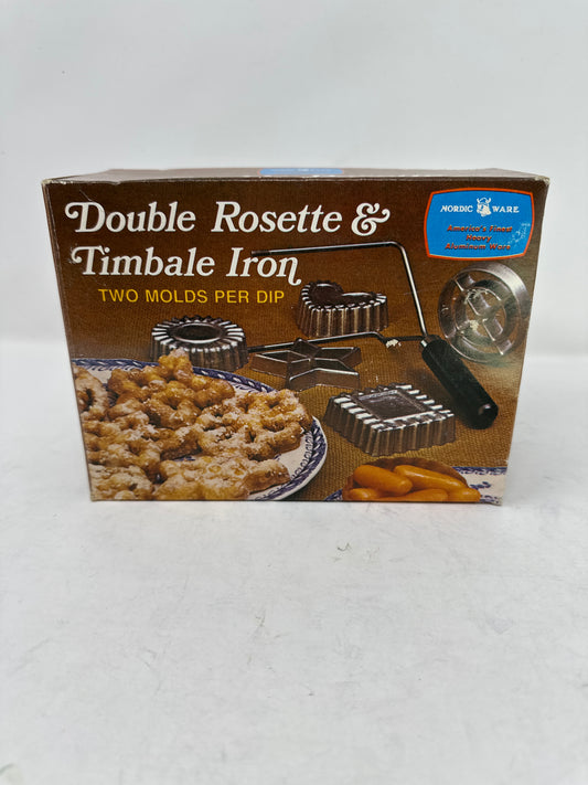 Nordic Ware Double Rosette & Timbale Iron