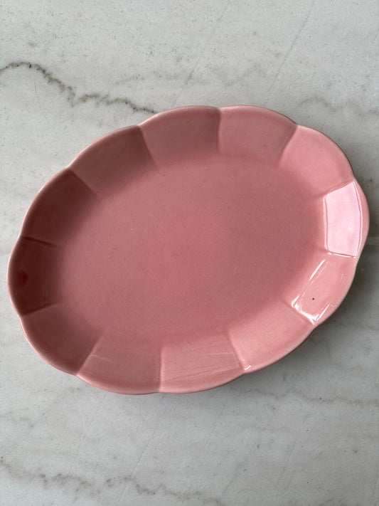 Petalware Pink Oval Platter