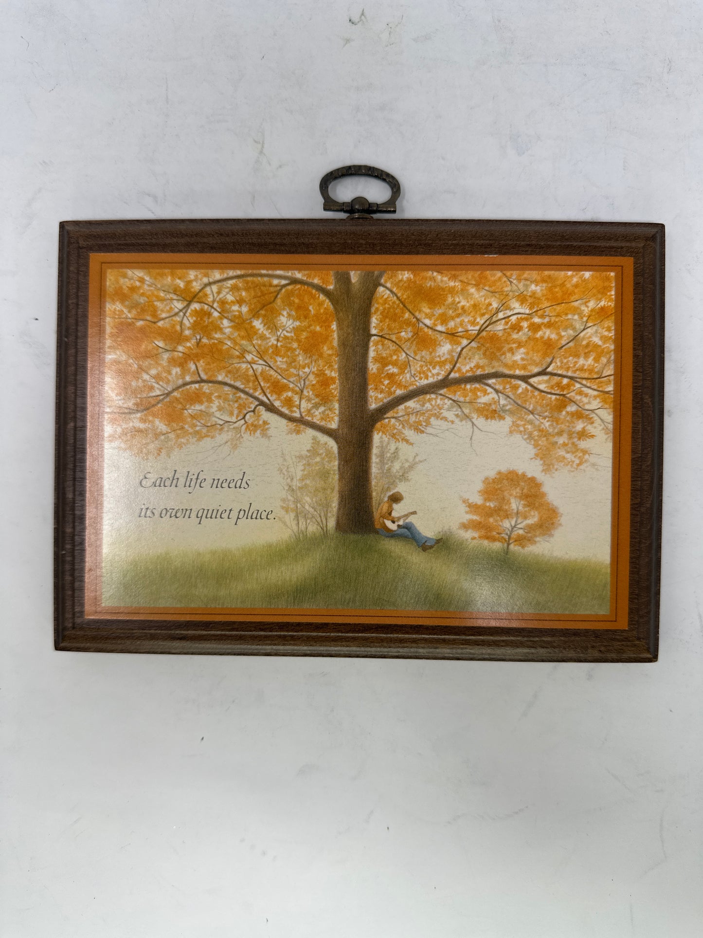 Hallmark Plaque - Each life needs its own place