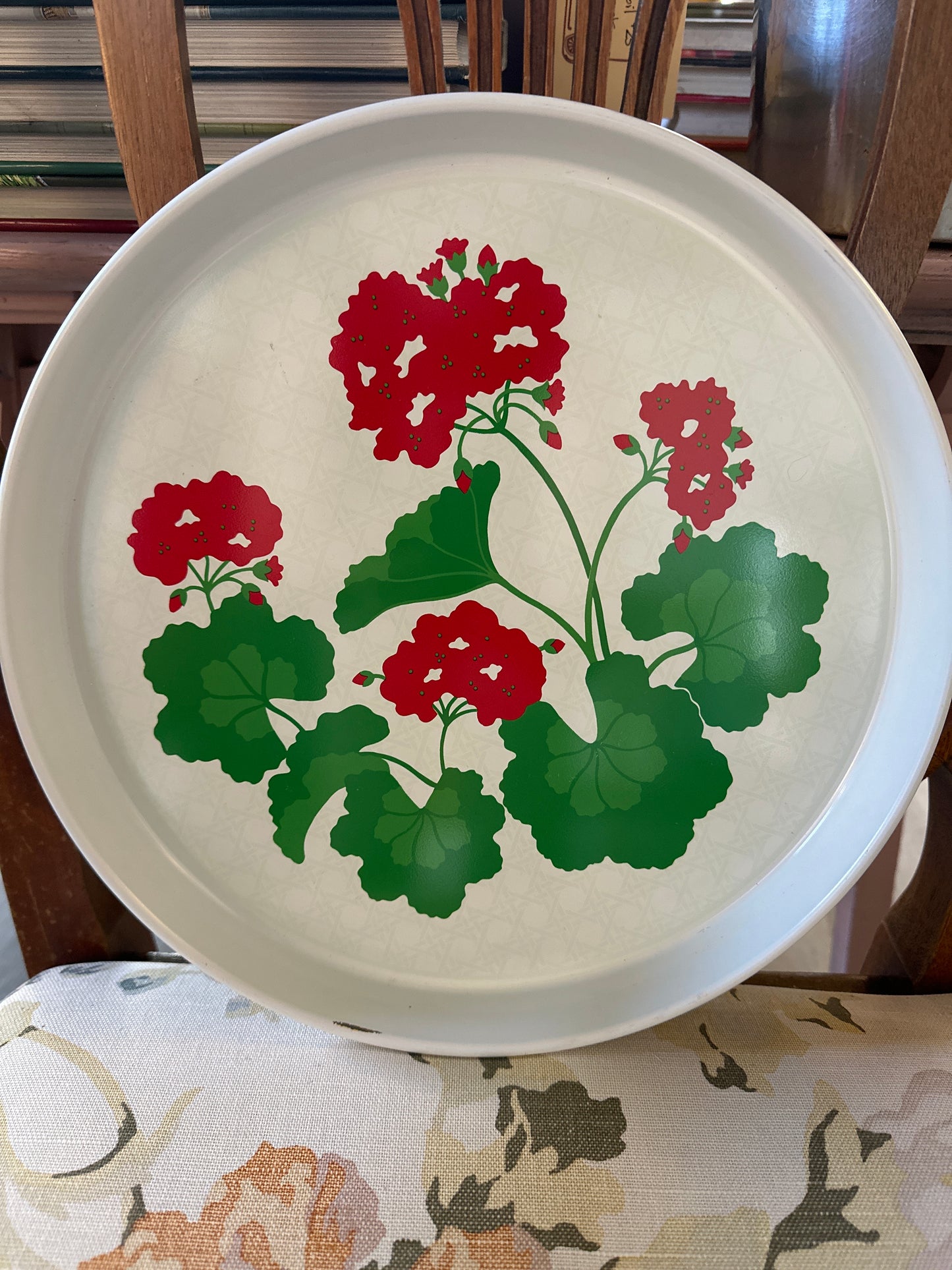 Vintage Avon Geranium Tray
