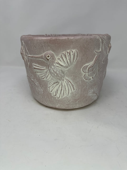Hummingbird Plant Pot