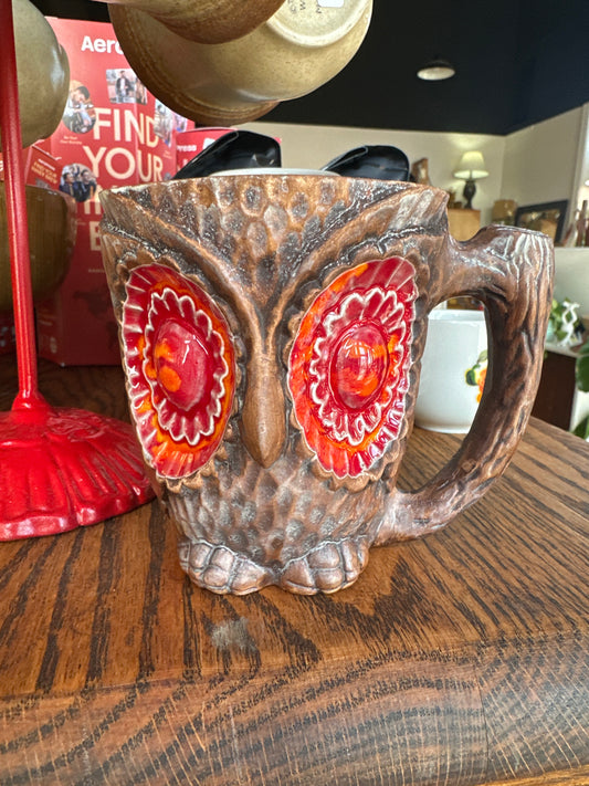 Treasure Craft Vintage Owl Mug