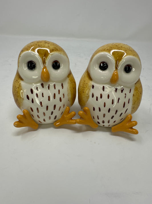 Owl Salt and Pepper Shakers